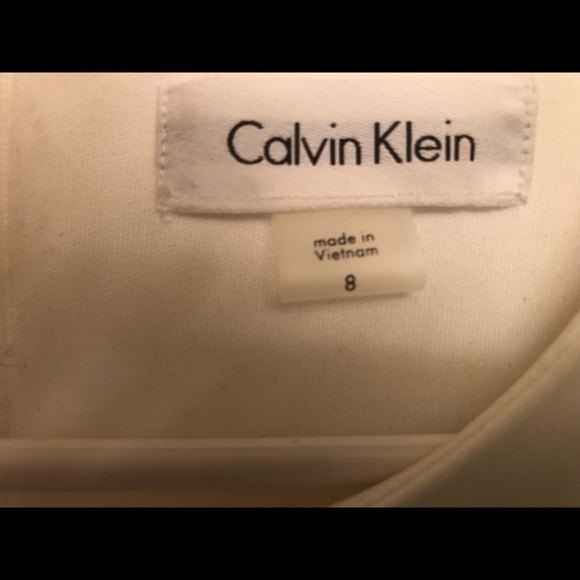 Calvin Klein color block sheath dress size 8 - Picture 6 of 6